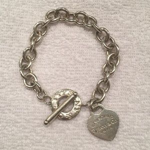 Tiffany & Co. heart tag toggle bracelet